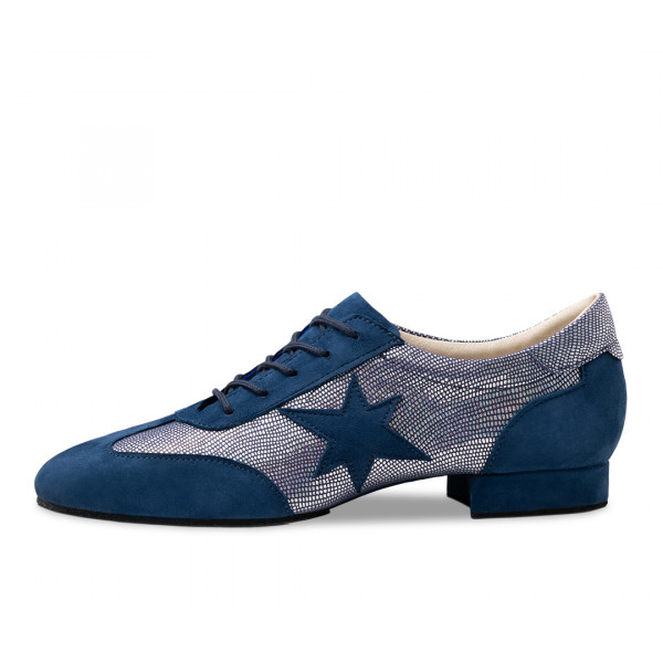 Samtziege/Puntini Blau